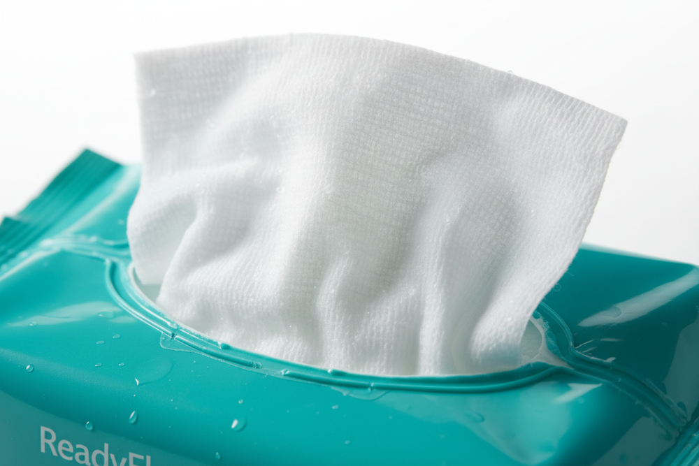 ReadyFlush Wipes - Close-Up Texture Detail