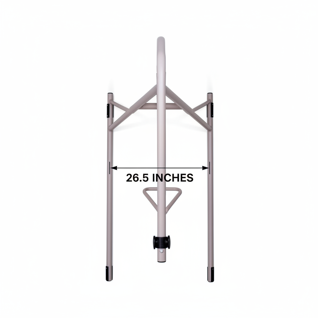 Overhead top-down view