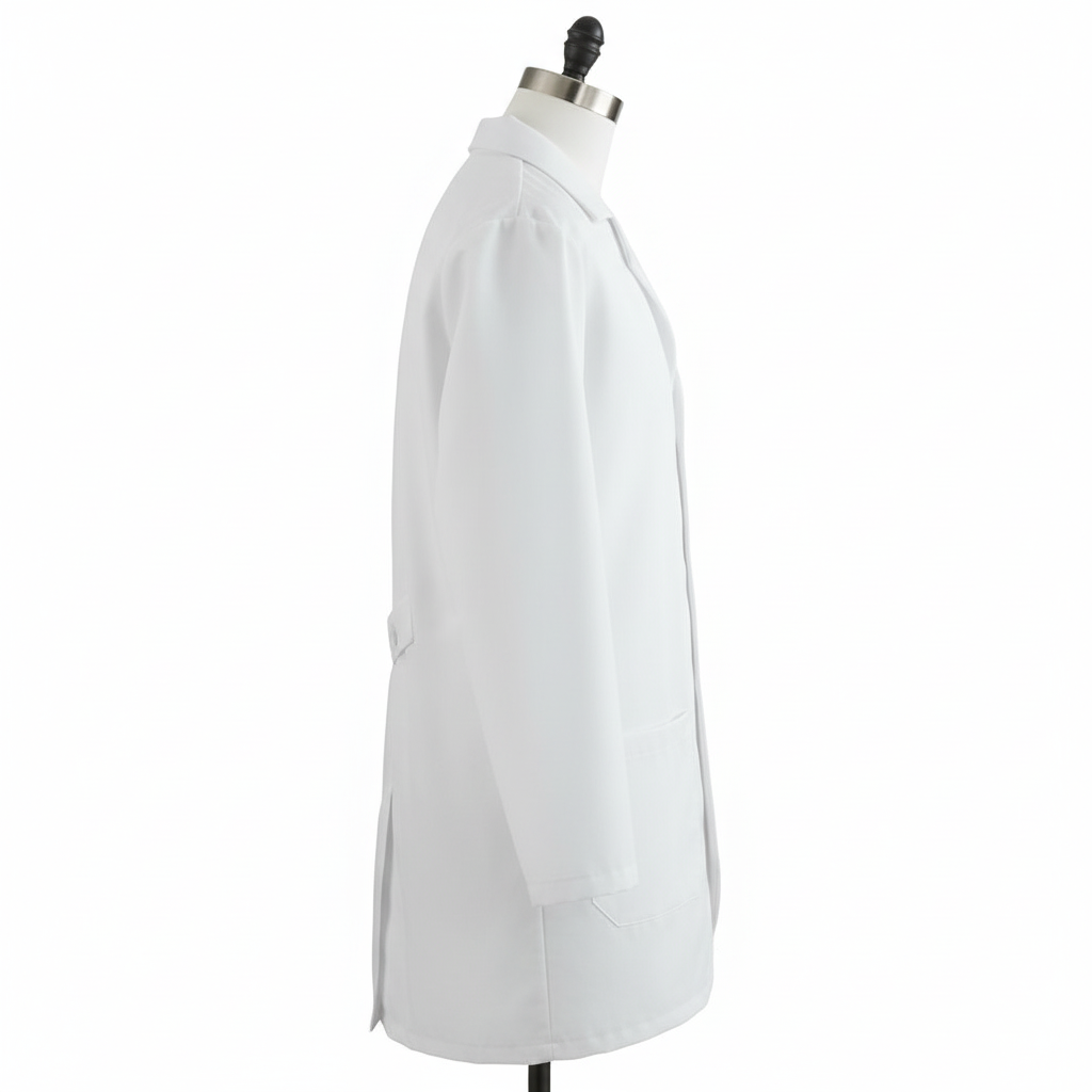 Lab Coat Side Profile