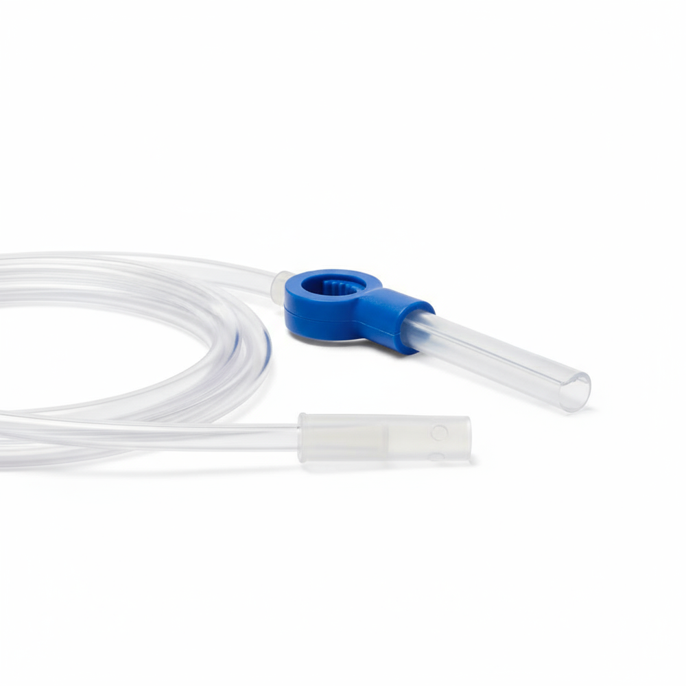 Close-up detail of clamp and tip