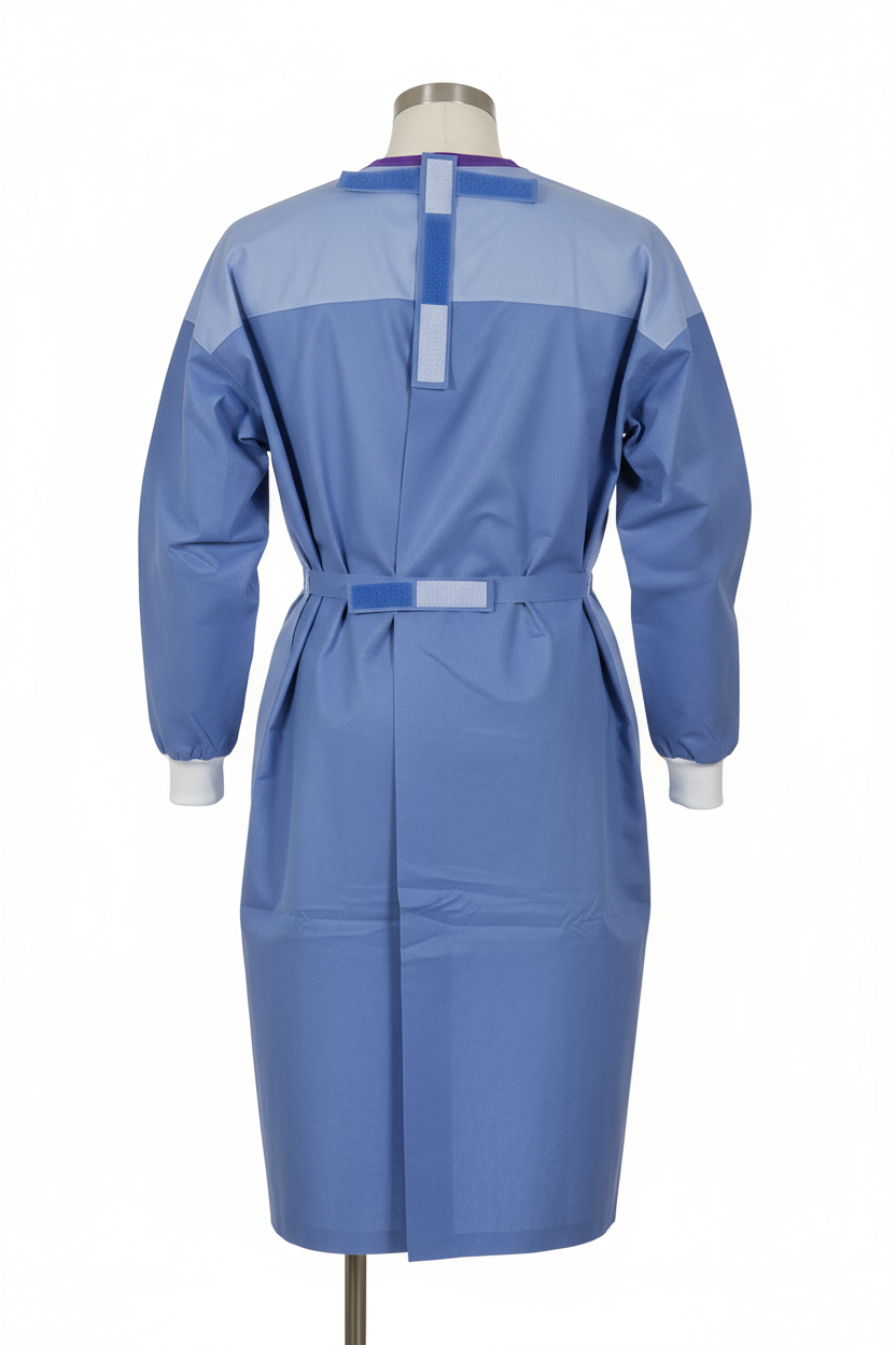 Back View - Hook and Loop Closure