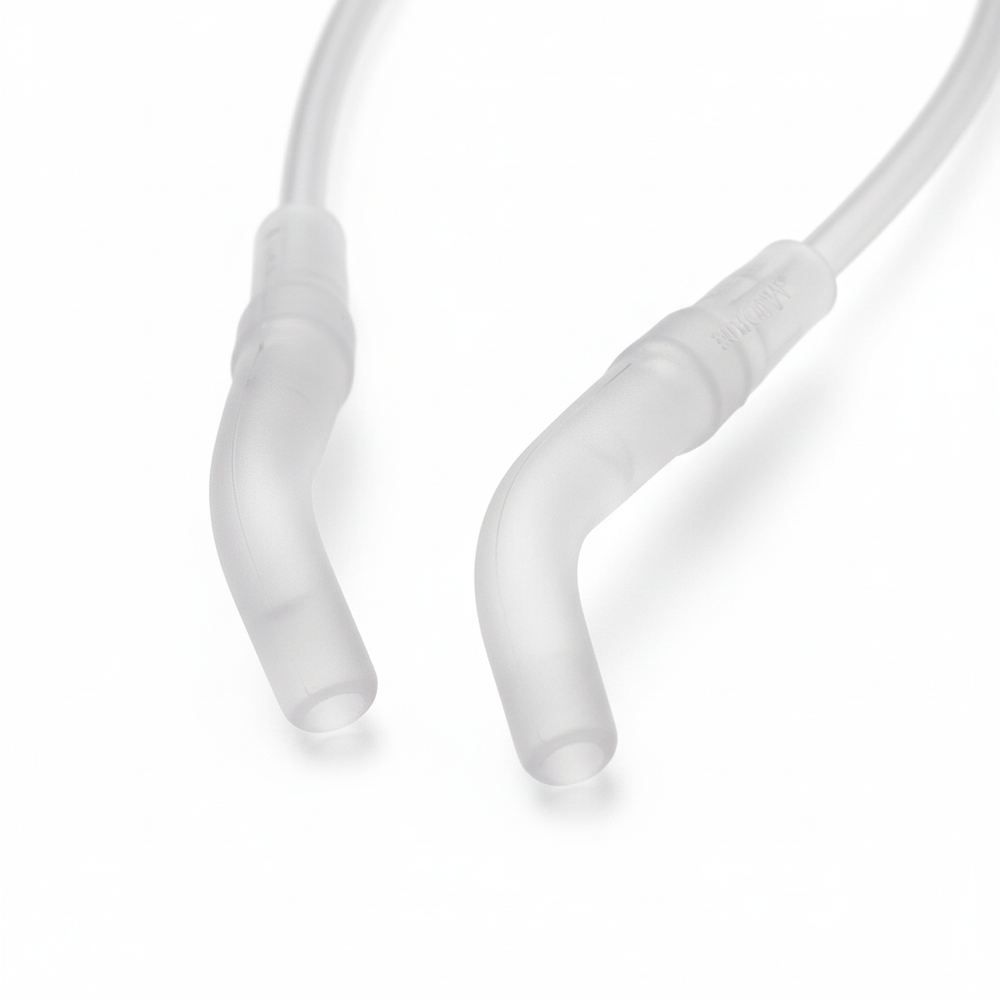 Close-up of Curved Nasal Prongs