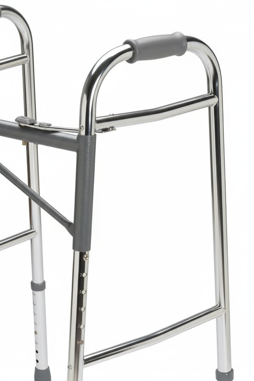 Hand grip and adjustment detail