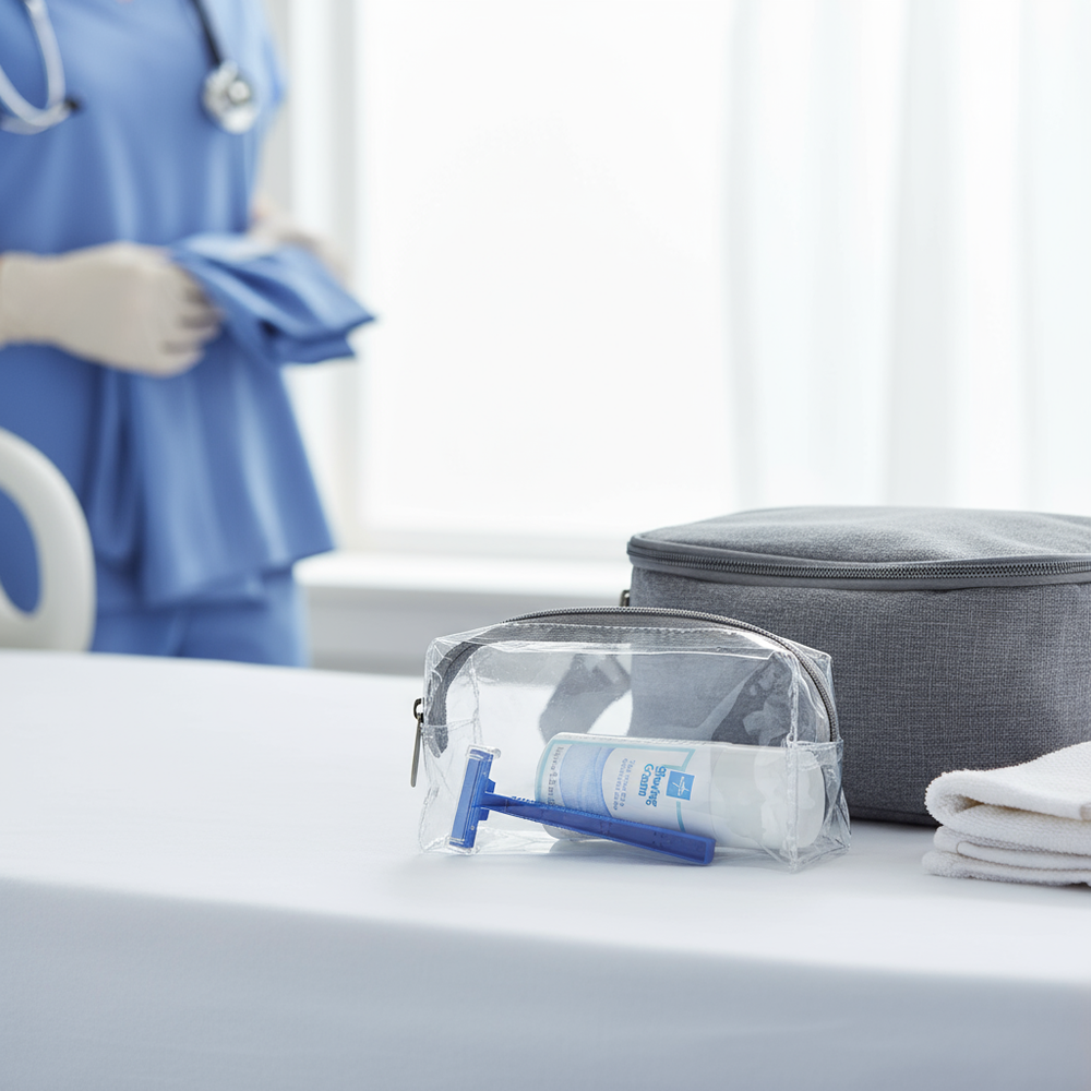 Lifestyle shot in travel setting