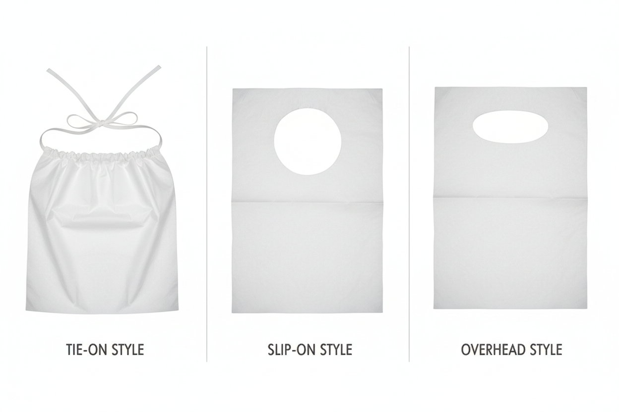 Three closure style options comparison