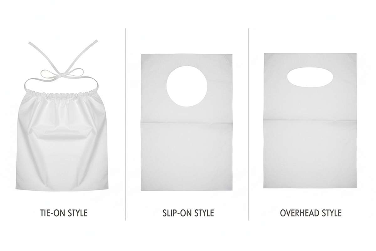 Three closure style options comparison