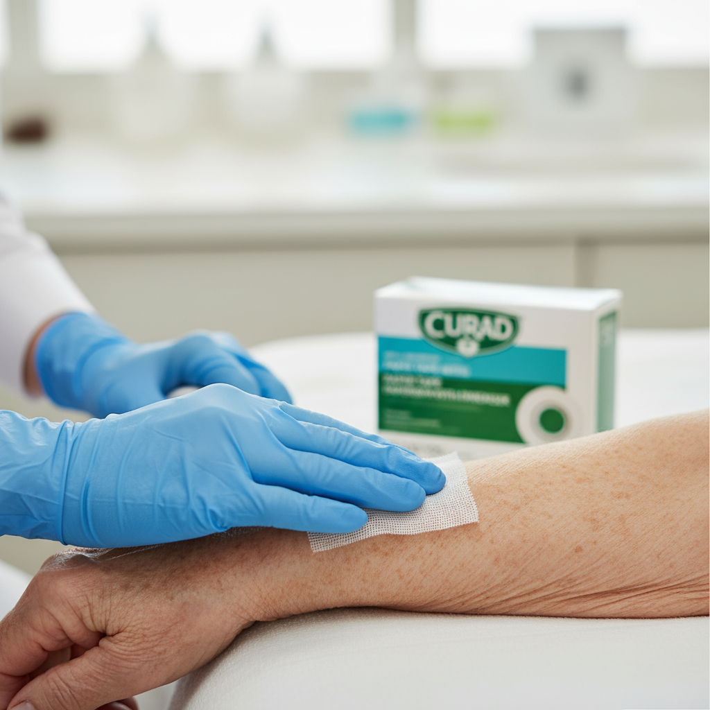 Gentle application on delicate skin