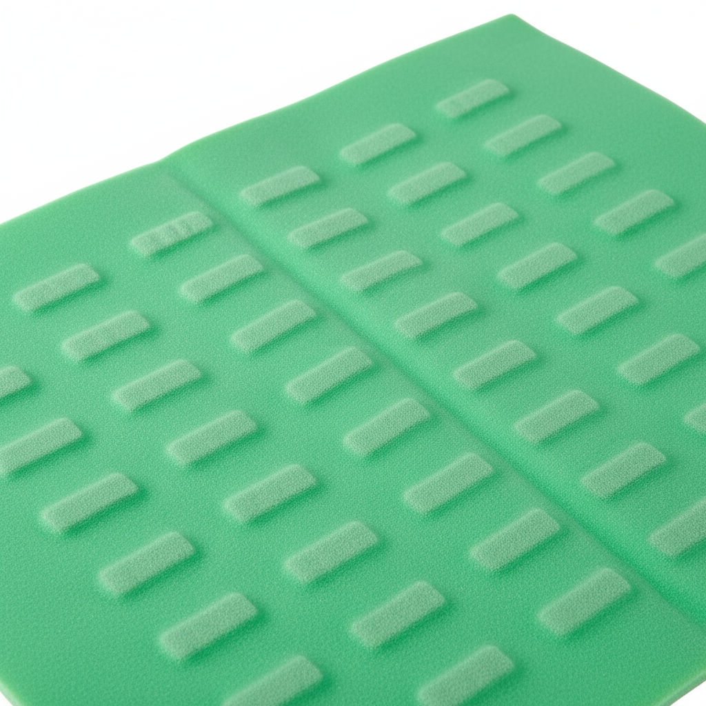 Close-up view of magnetic pods