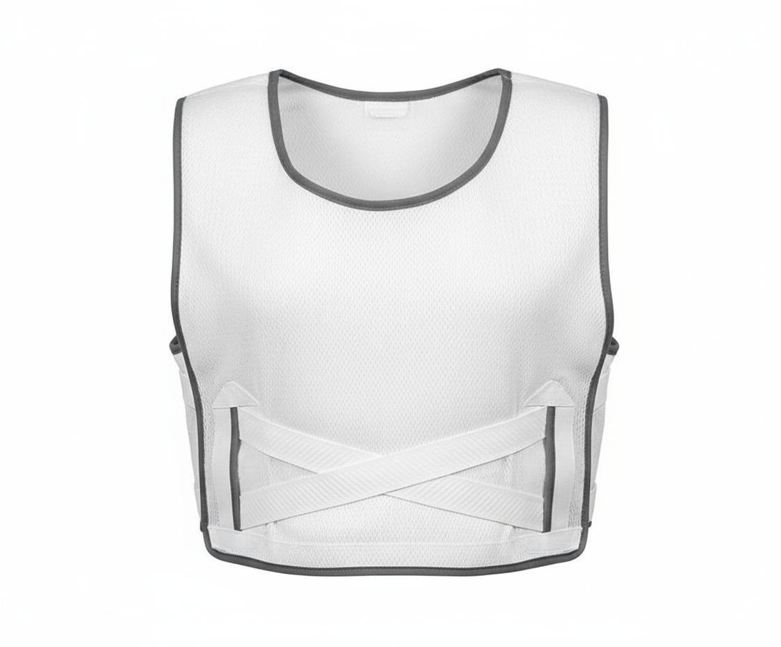 Slip-over head opening detail