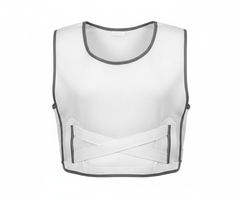 Slip-over head opening detail