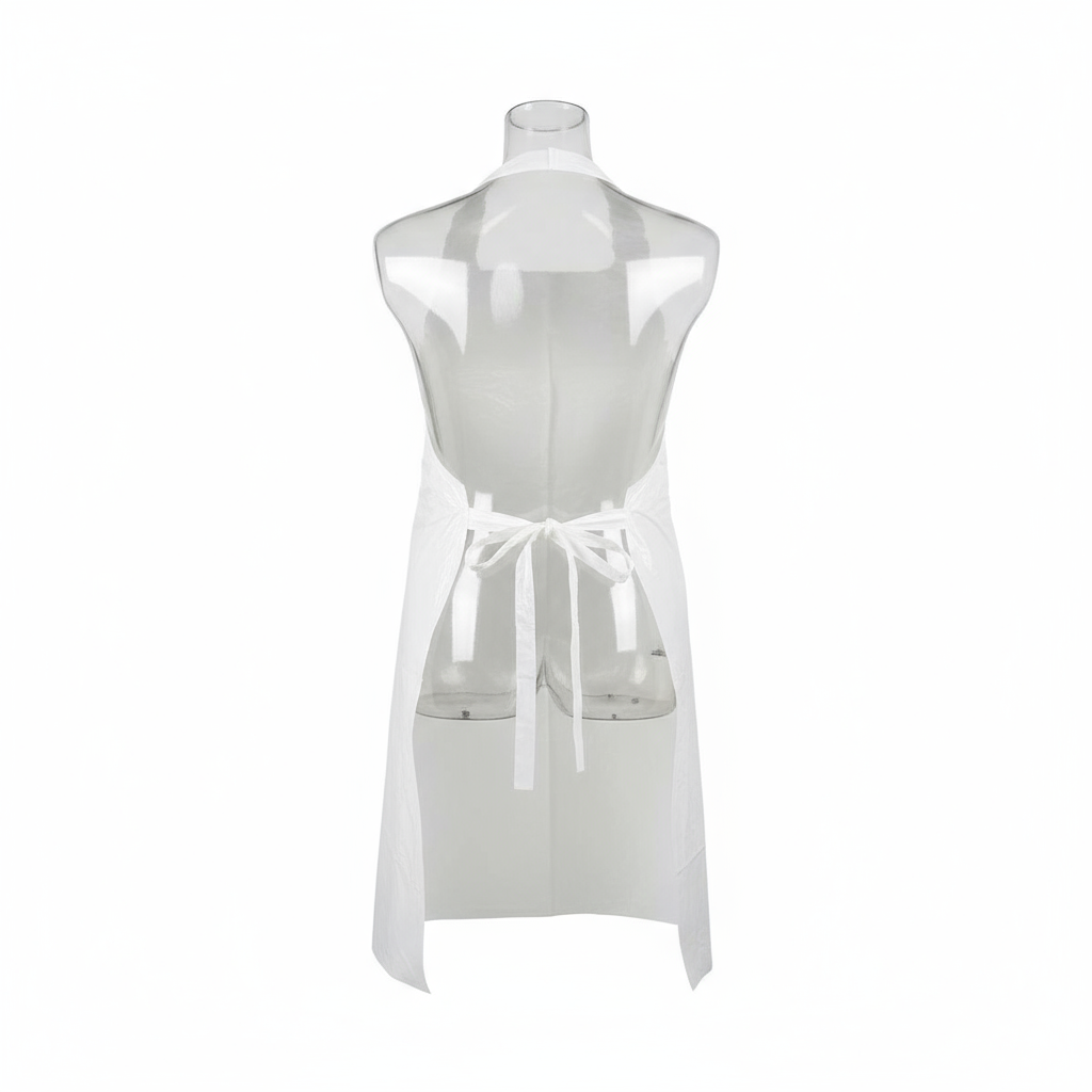 Back view showing tie straps