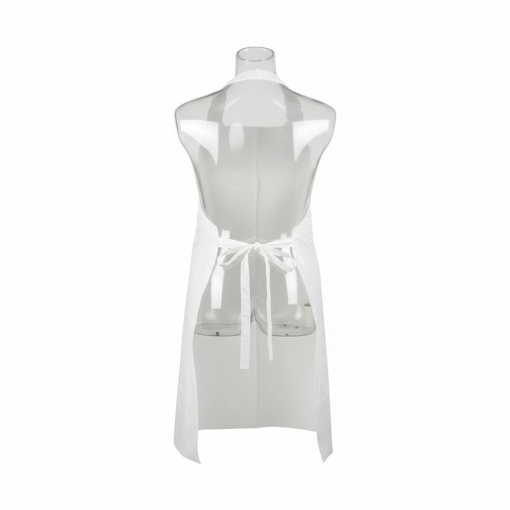 Back view showing tie straps