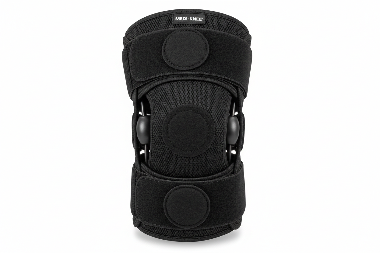 Front view of knee support