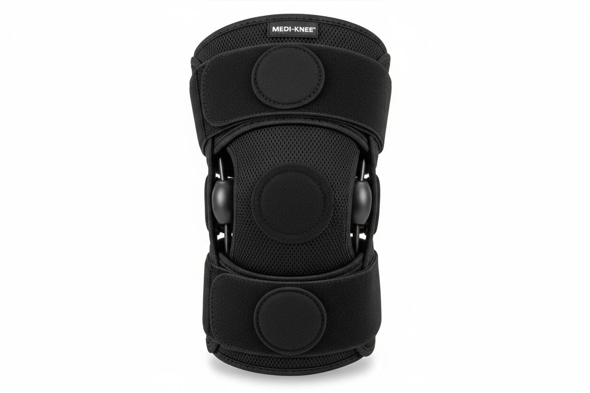 Front view of knee support