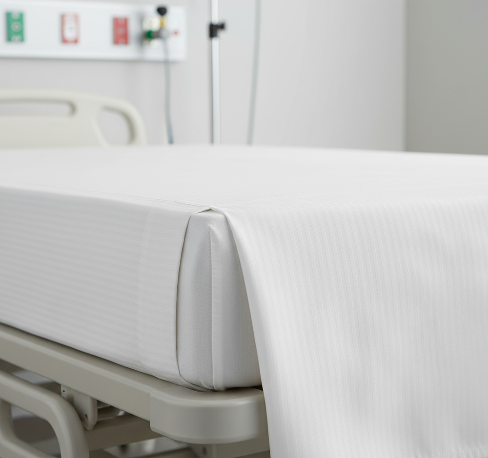 14-inch deep pocket corner detail