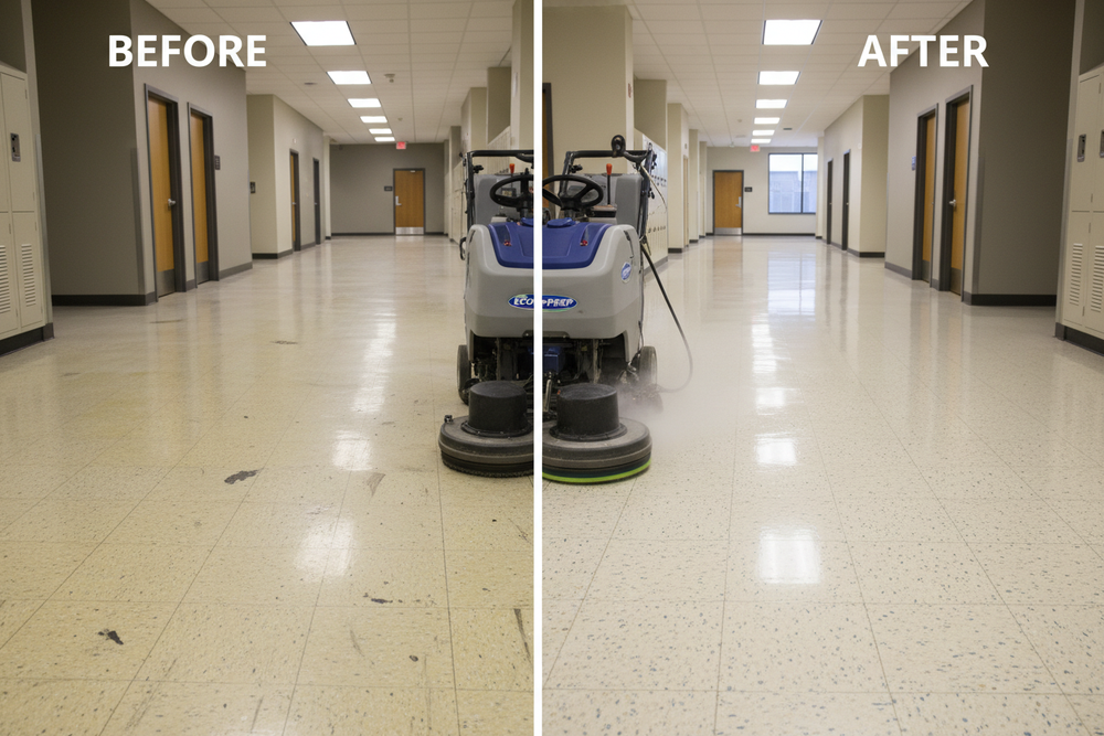 Before and after results