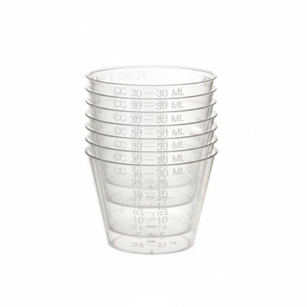 Stacked Medicine Cups