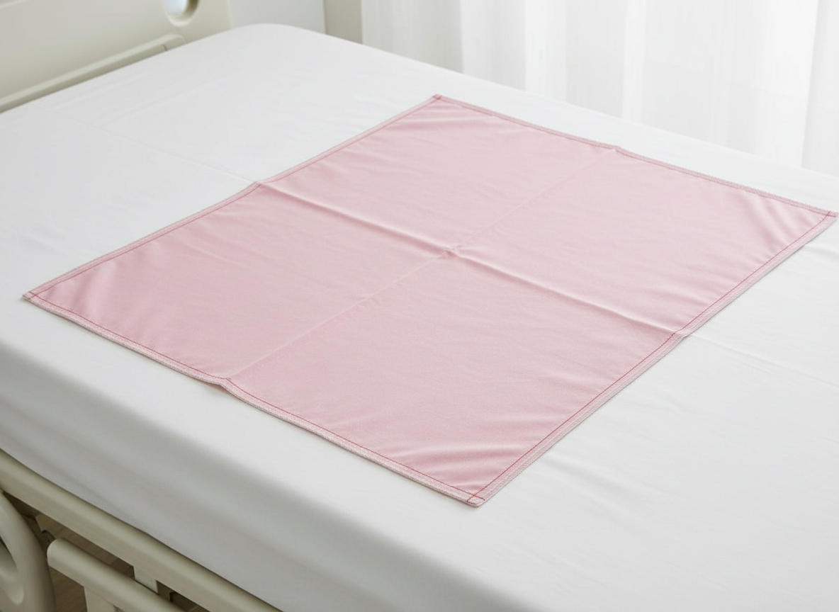 Underpad on Hospital Bed - Top View