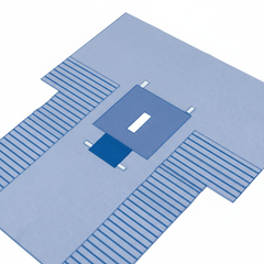 Laparotomy T-Drape Detail
