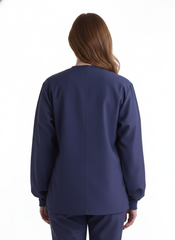 Back view - Medline scrub jacket