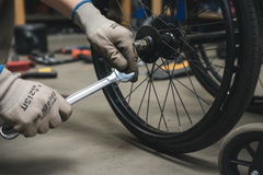 Wheelchair Tool Kit - In Use