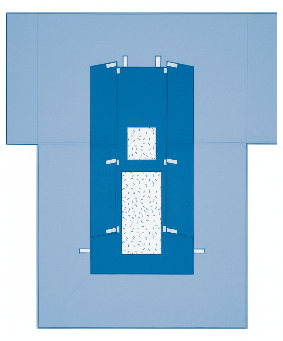 Sterile CVMax Cardiovascular Drape 110x124x80 - Case of 6 | Medline ...