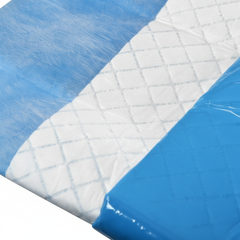 Close-up detail of absorbent material texture