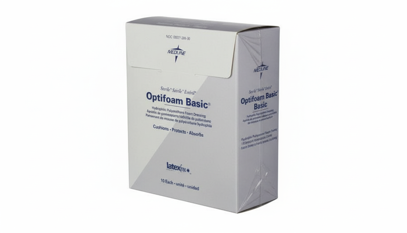 Side angle of packaging