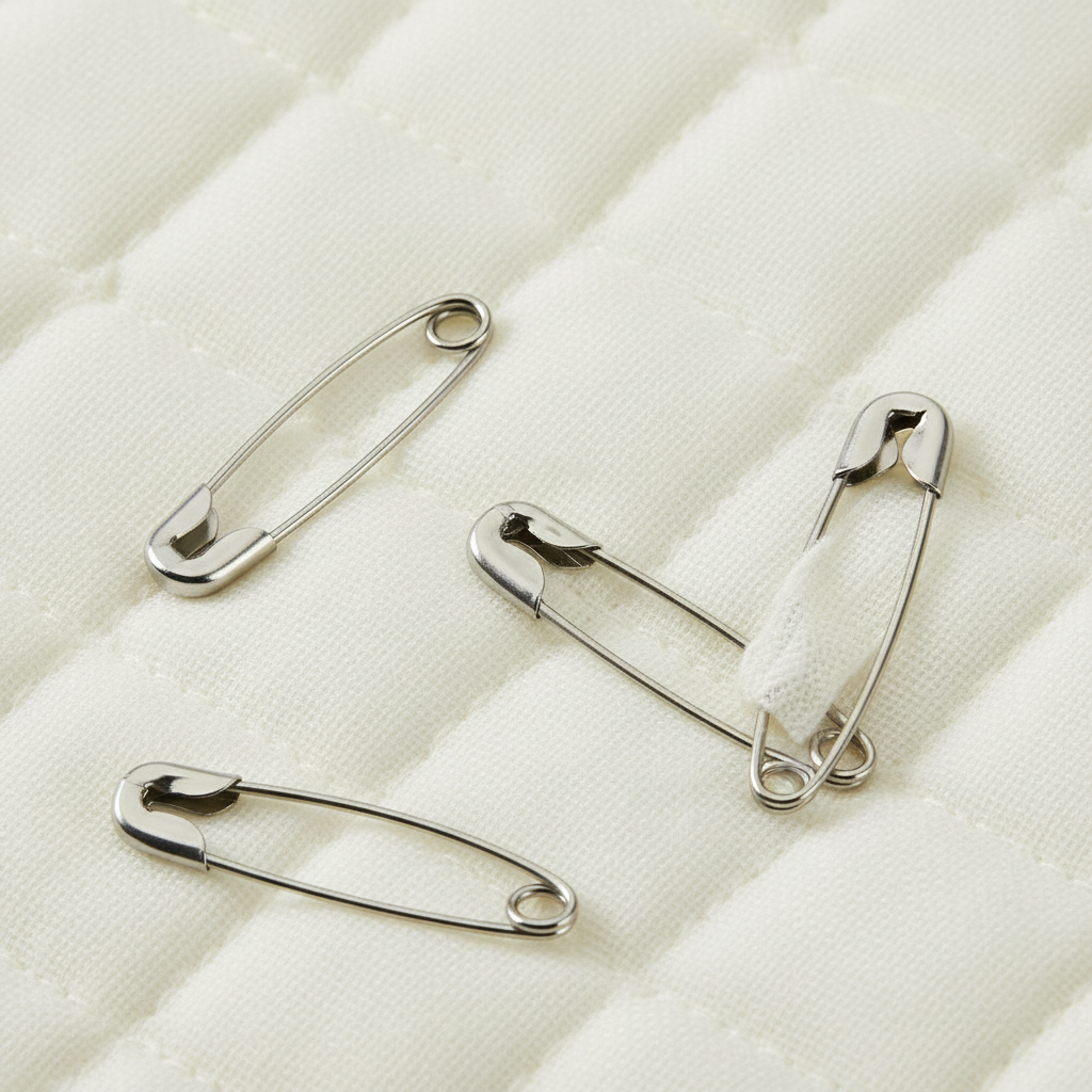 Triangular Bandage Fabric Detail Close-up