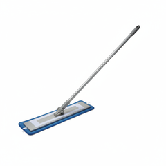 Mop head attached to frame