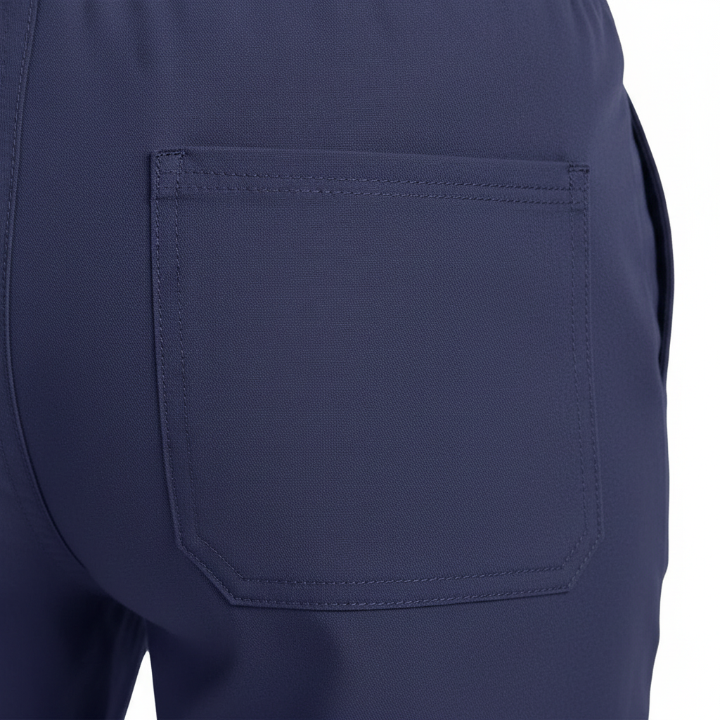 Back pocket construction detail