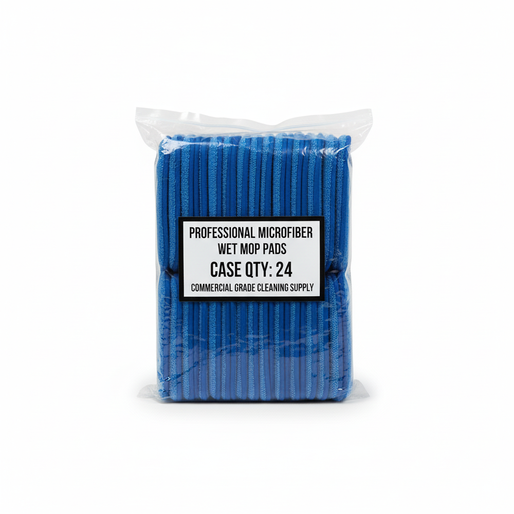 Stacked mop heads
