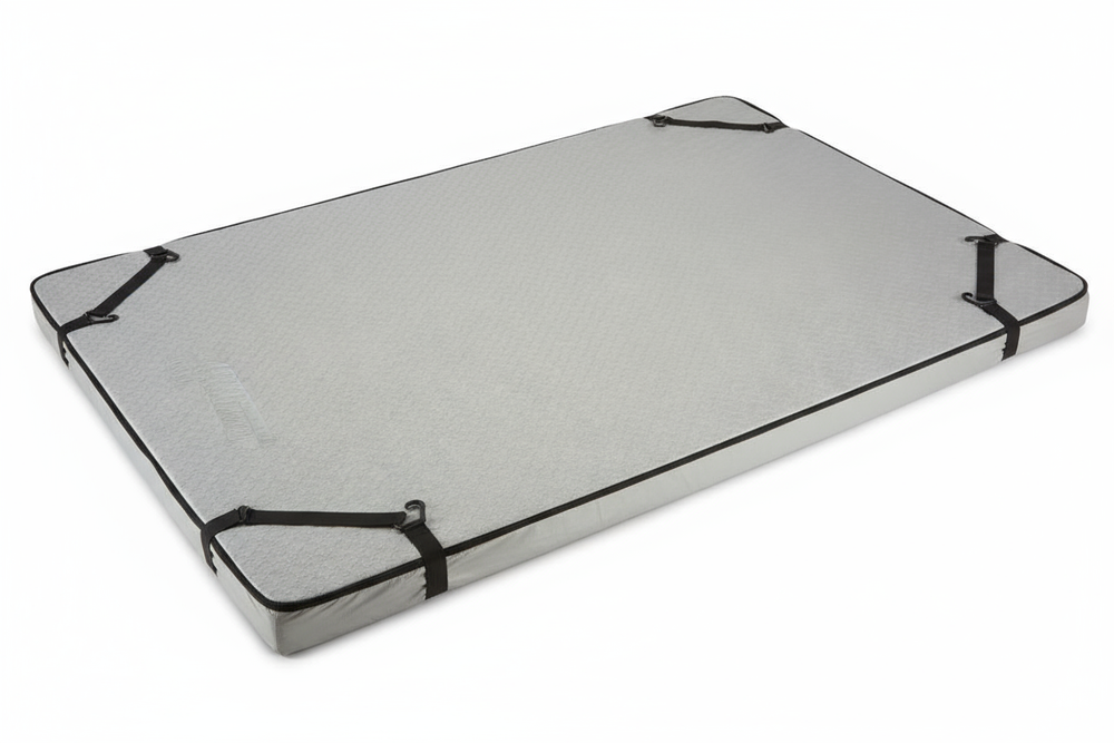 Bottom view showing anti-slip vinyl cover