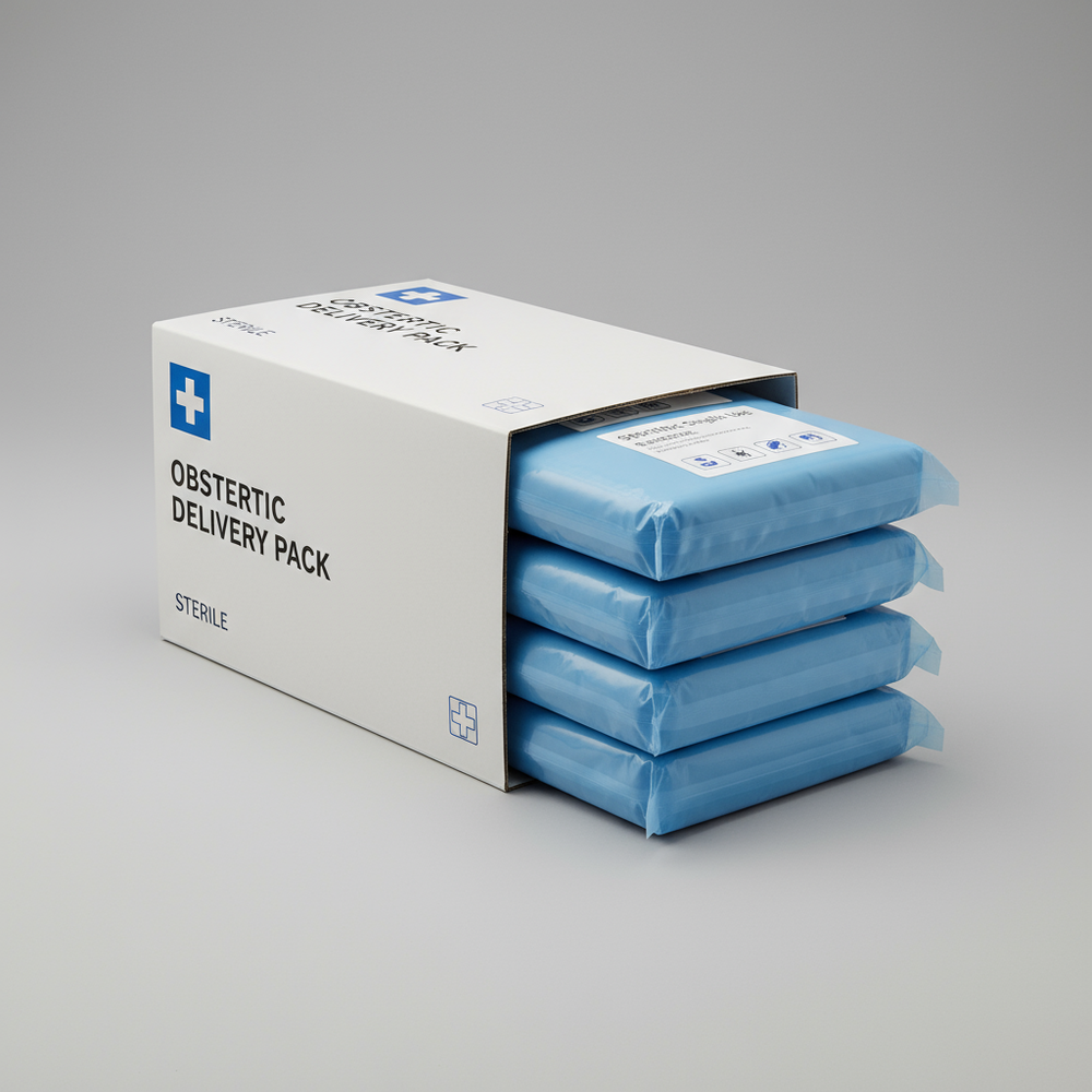 Case packaging with 6 packs