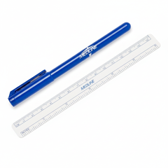 6-inch ruler measurement scale detail