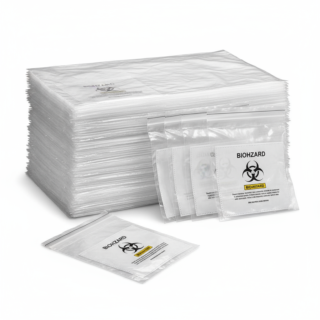 Multiple bags stacked