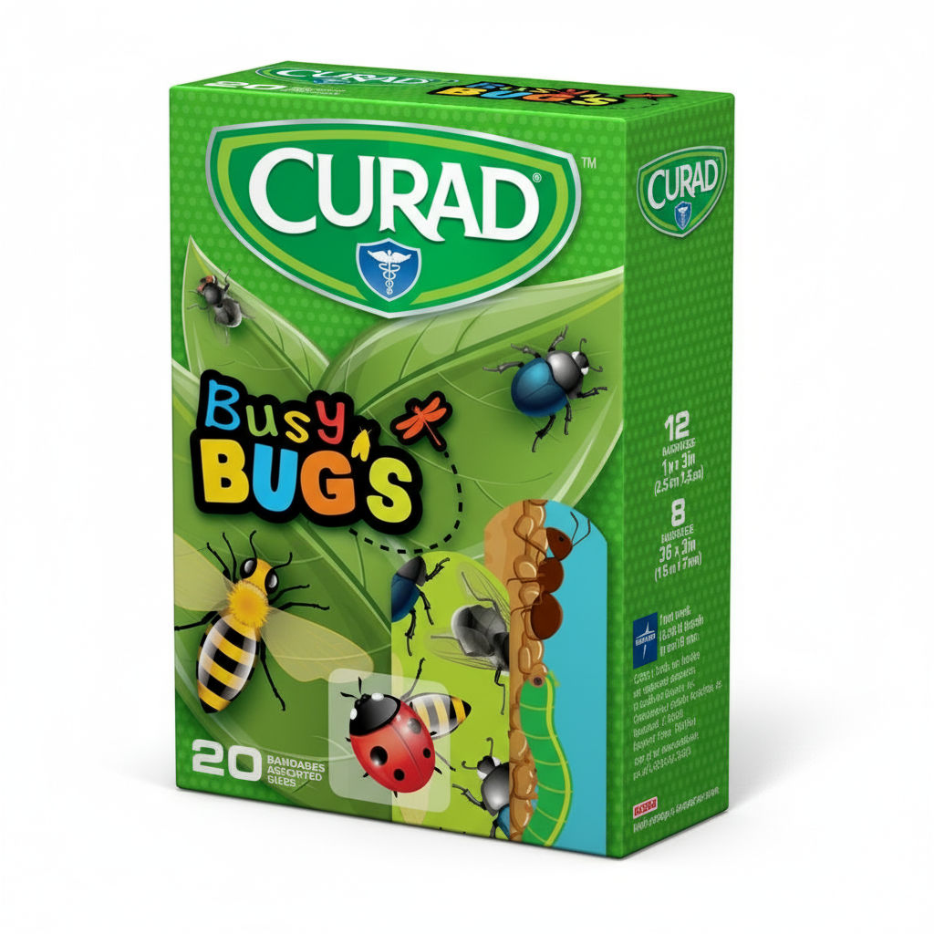 Busy Bugs Bandages - Side View