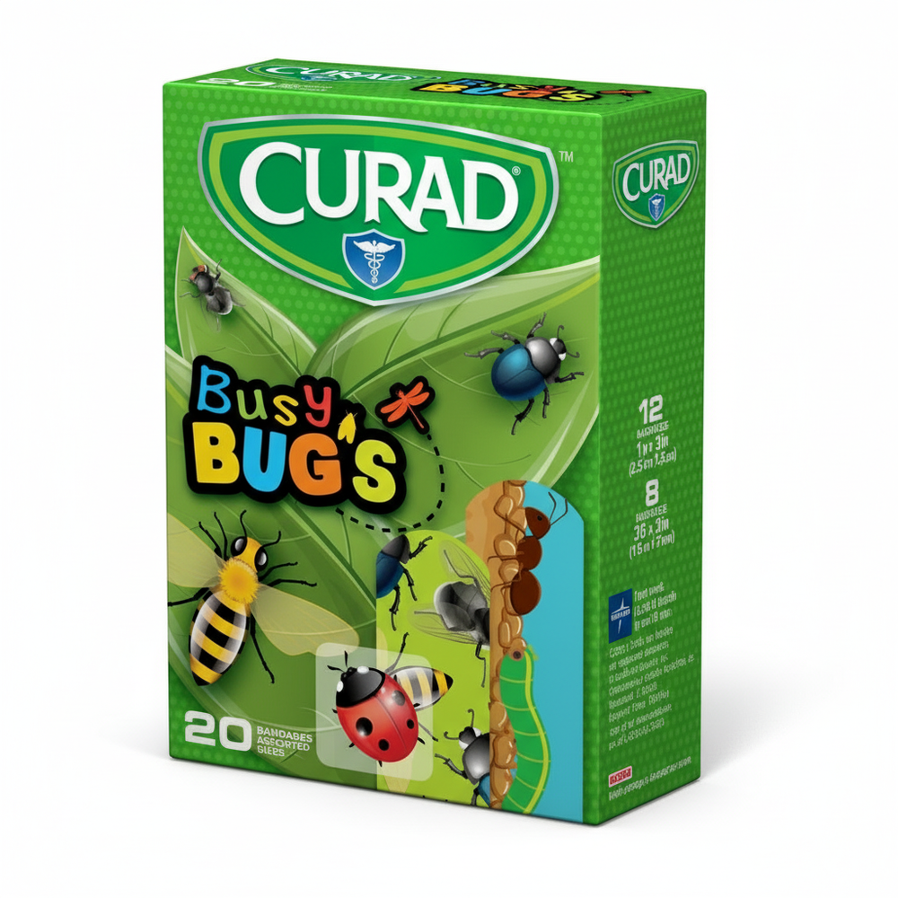 Busy Bugs Bandages - Side View