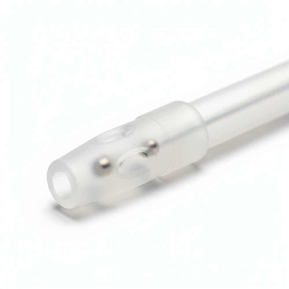 Catheter tip close-up detail