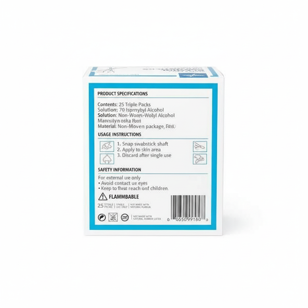 Back panel specifications view