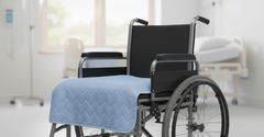 Underpad on wheelchair application