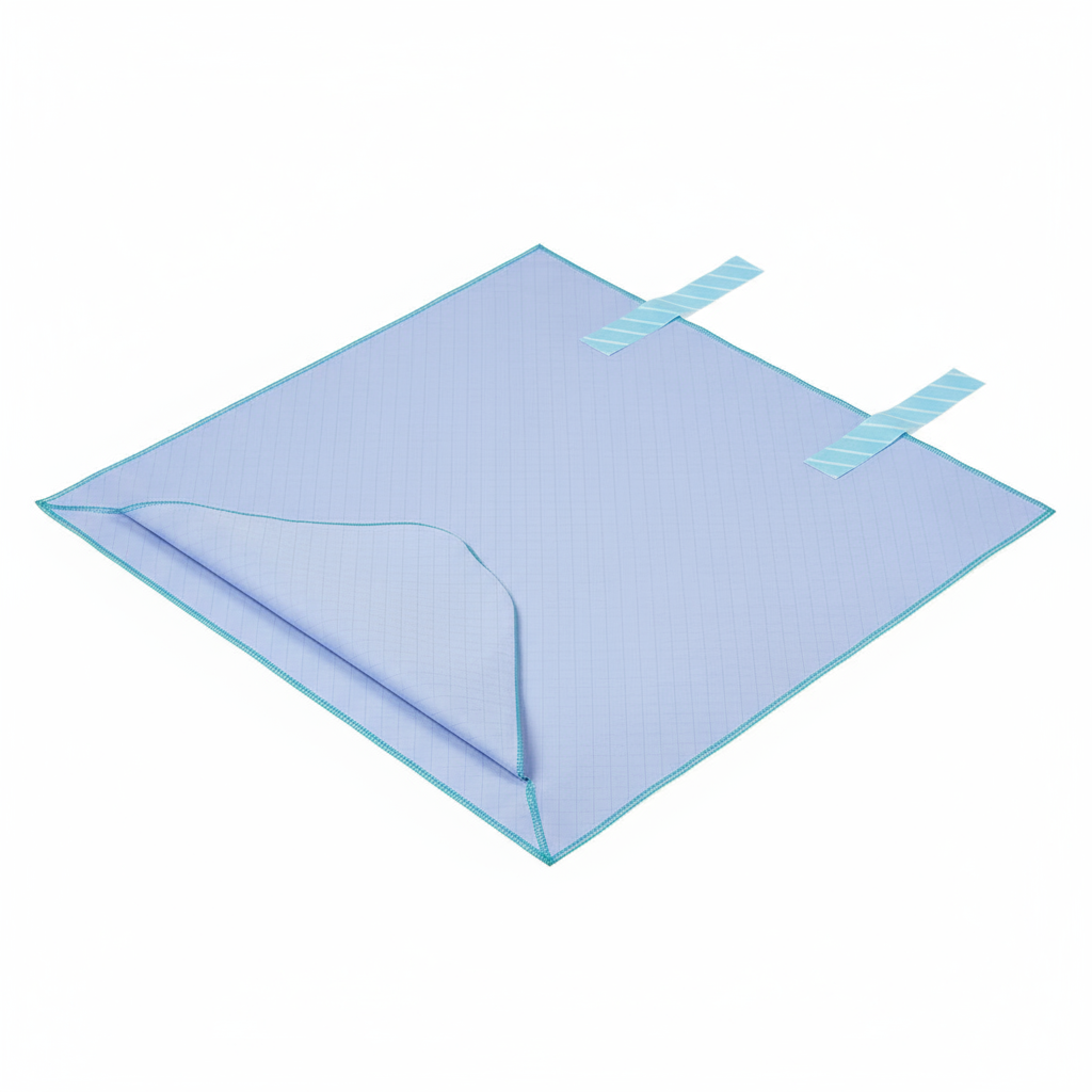Medline ResiStat Reusable Sterilization Wrap - Ceil Blue Medical Grade Surgical Wrapper