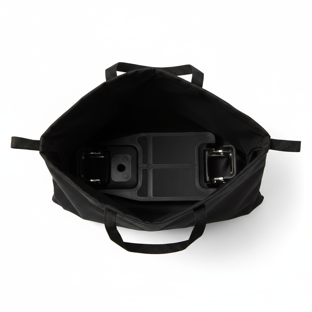 Top-down interior storage view