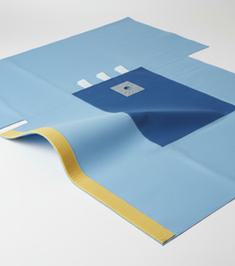 Corner angle highlighting foam backing