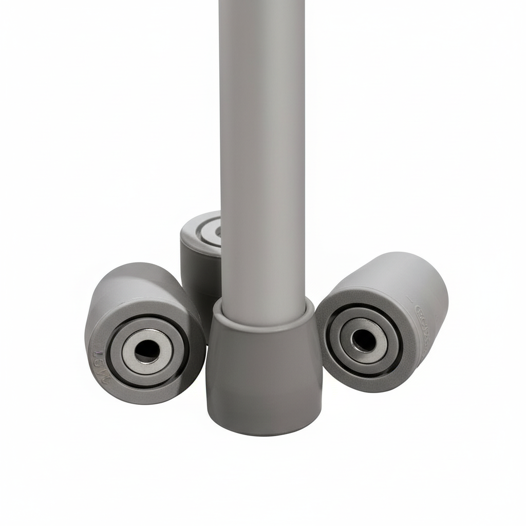 Close-up Bottom Tread Pattern and Metal Insert Detail