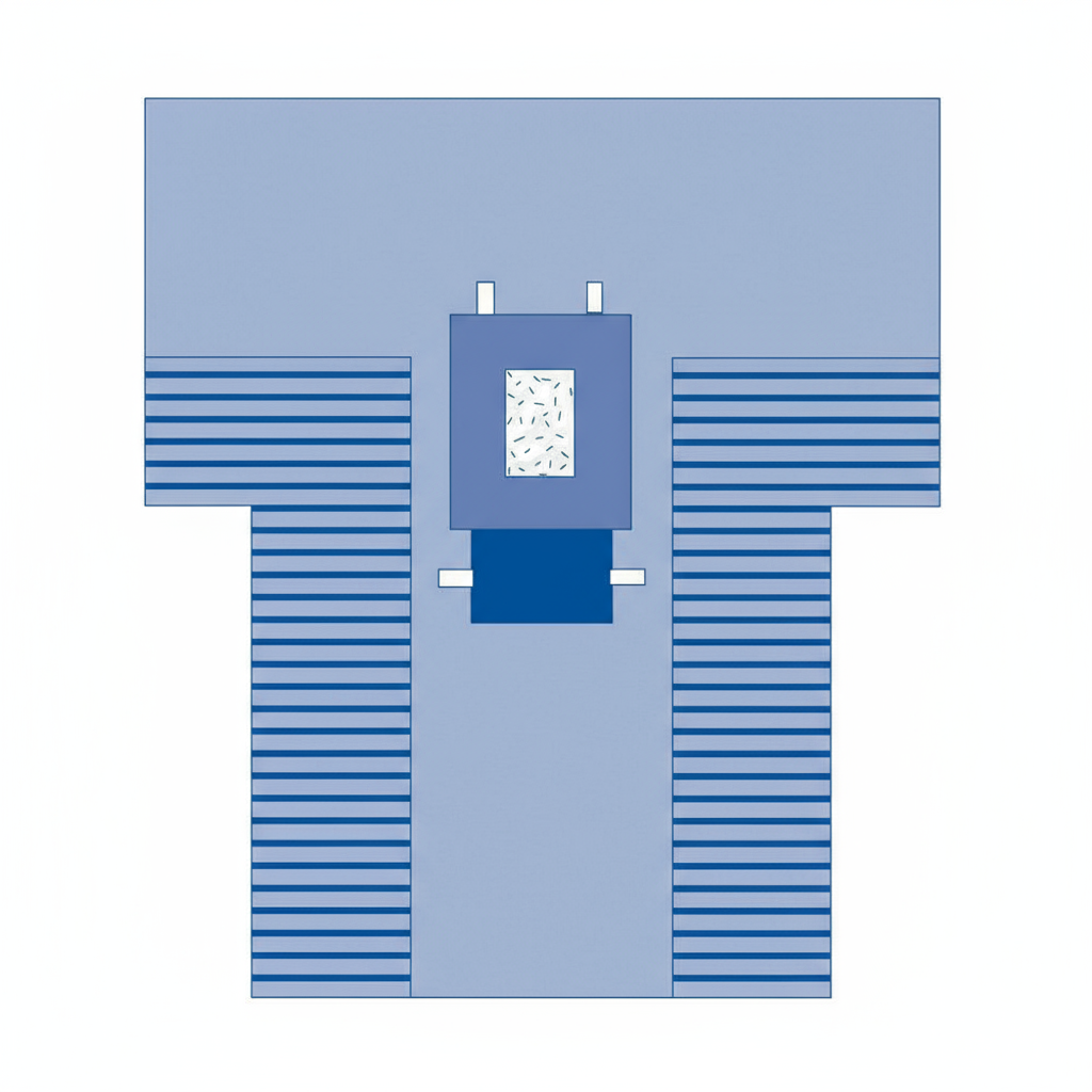 Full T-Drape Layout View