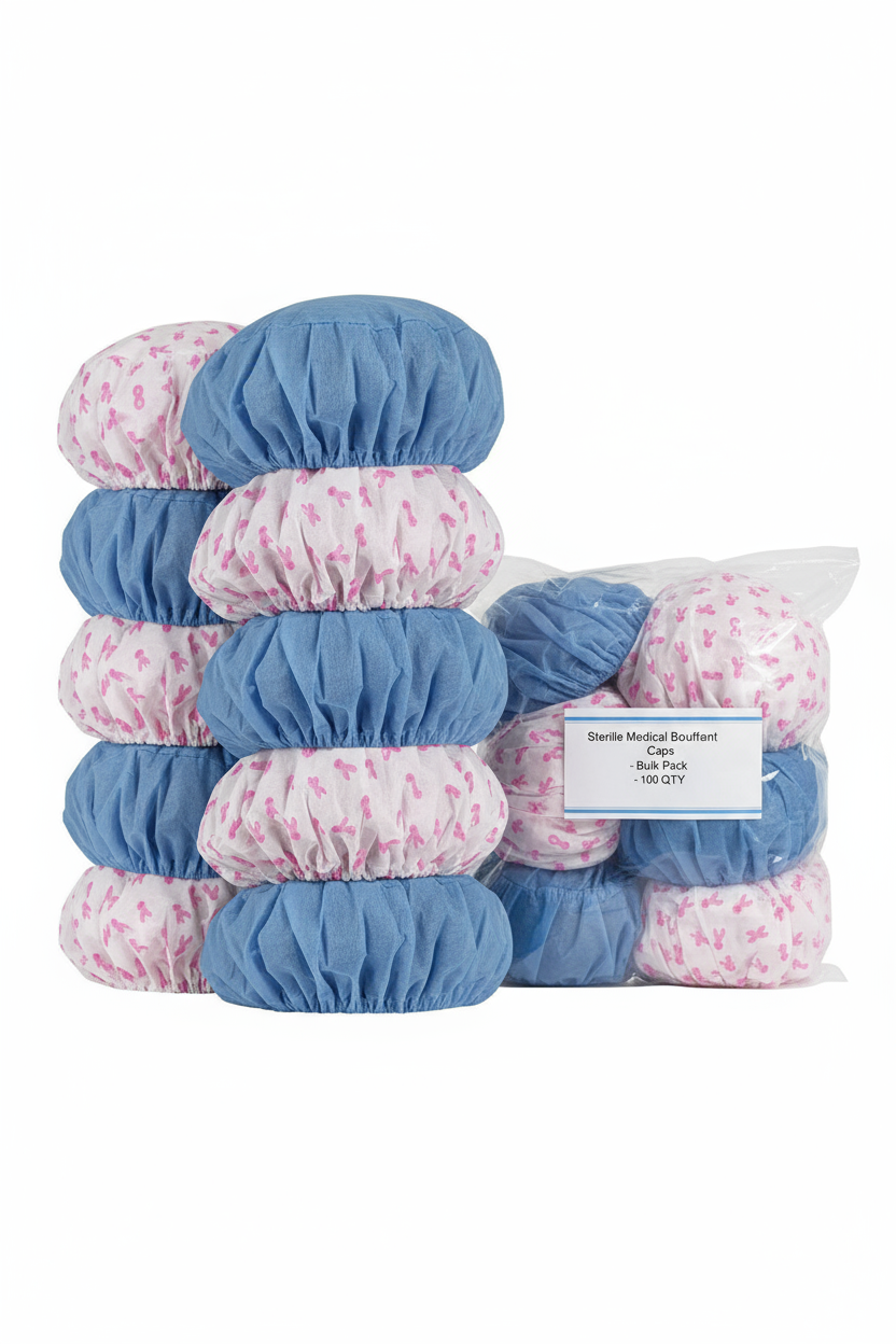 Multiple caps stacked