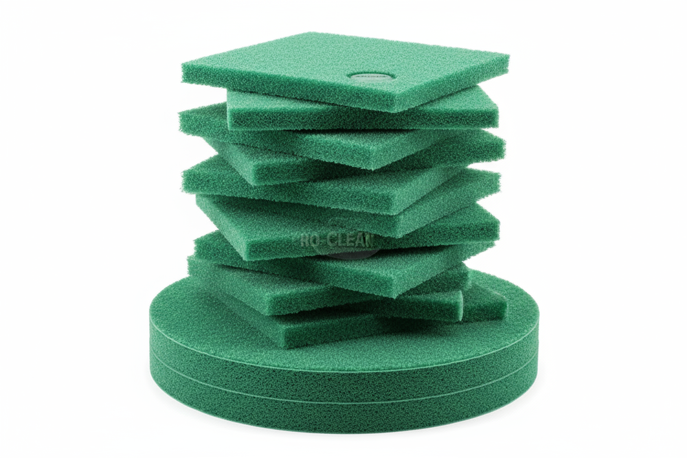 Stacked floor pads