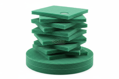 Stacked floor pads