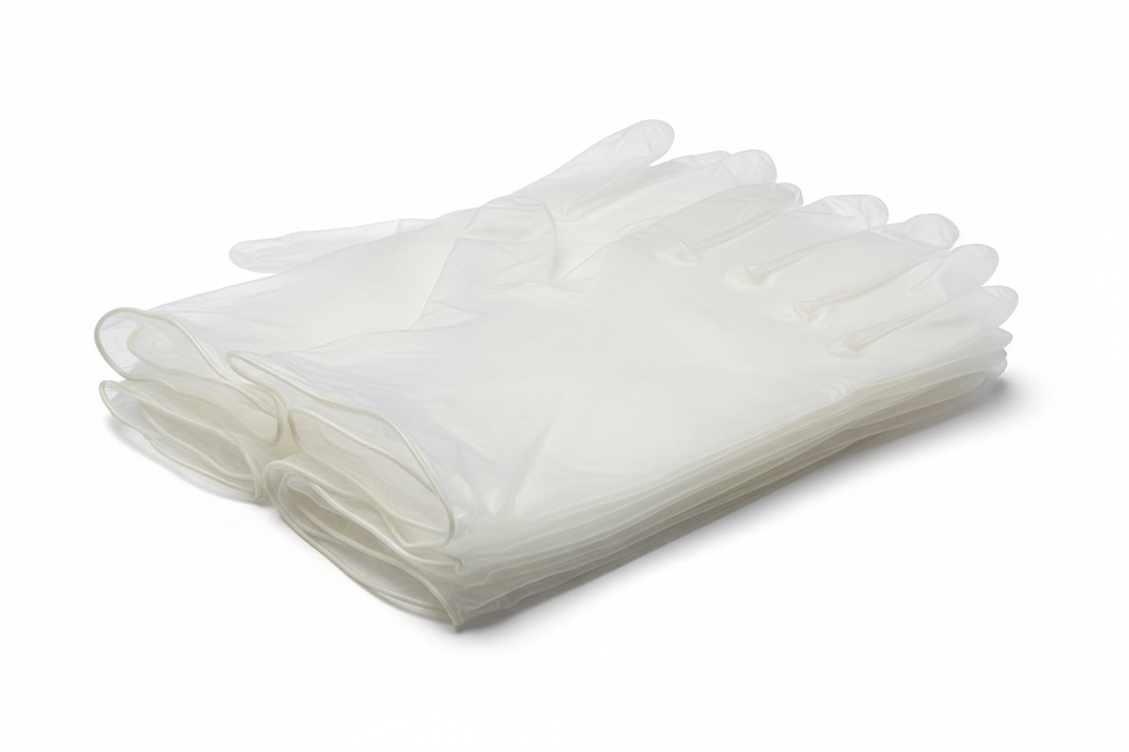 Premium Powder-Free Vinyl Exam Gloves - Easy Glide Technology for Healthcare & Medical Use